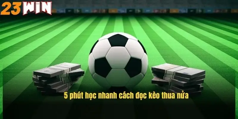 Kèo Thua Một Nửa – Hiểu Rõ Cách Chơi Giúp Tối Ưu Lợi Nhuận 1 5-phut-hoc-nhanh-cach-doc-keo-thua-nua