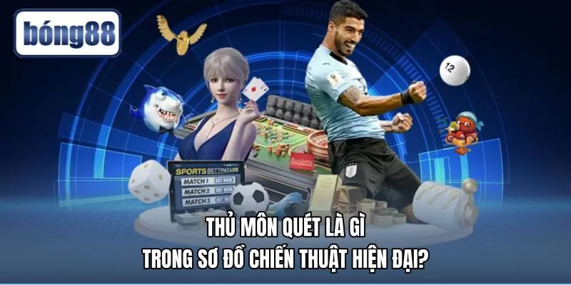Thủ môn quét là gì cùng tư duy kiểm soát không gian